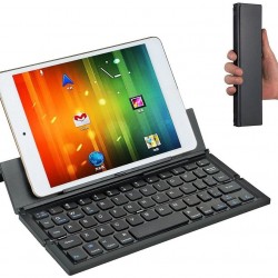 Mini Portable Wireless Foldable Bluetooth Keyboard - iPhone Android Windows OS