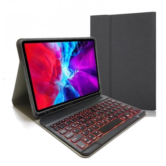 iPad Pro 11" 2020 / 2018 Detachable Backlit Bluetooth Keyboard Stand Case Cover