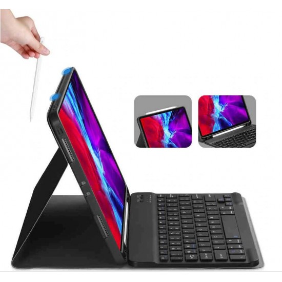 iPad Pro 11" 2020 / 2018 Detachable Backlit Bluetooth Keyboard Stand Case Cover