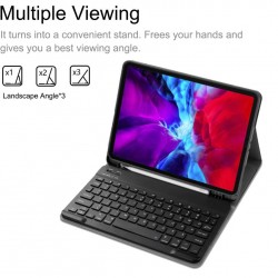 iPad Pro 11" 2020 / 2018 Detachable Backlit Bluetooth Keyboard Stand Case Cover