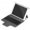 Slim iPad 2 / 3 / 4  Bluetooth Wireless Leather Keyboard with case cover Black