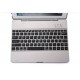 iPad 2/3/4 Bluetooth Keyboard+Plastic Stand Case 4000mah power bank silver