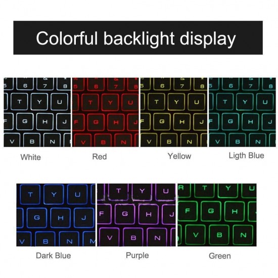 iPad 2017/2018 iPad Air/Air 2/Pro 9.7" Aluminum Bluetooth backlit Keyboard Cover