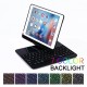 iPad 2017/2018 Air 1/2/Pro 9.7 360 Rotating Backlit Bluetooth Keyboard