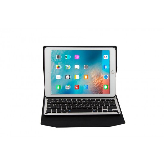 New iPad 2017/2018/iPad Air/Air 2/Pro 9.7" Aluminum Bluetooth Keyboard Cover