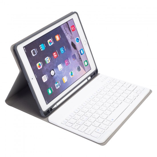 iPad 10.2 inch 2019 /iPad Air 3/Pro 10.5  wireless bluetooth removeable keyboard with case Pencil slot