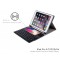 iPad 2018/2017/iPad Air/Air 2/Pro 9.7" Bluetooth Keyboard Case with Qi Wireless Black