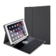 iPad 2018/2017/iPad Air/Air 2/Pro 9.7" Bluetooth Keyboard Case with Qi Wireless Black