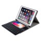 Qi Wireless Charging iPad 2018/2017/iPad Air/Air 2 Bluetooth Keyboard with Cover