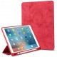 2019 iPad 10.2 7th Gen /iPad Pro 10.5 / iPad Air 3  Shockproof Smart Cover Case with Pencil Holder-Red