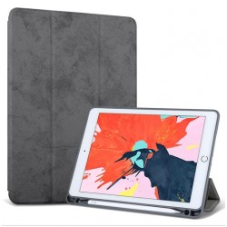 Slim iPad 10.2" 7th 2019 Pro 10.5/ Air 3 Shockproof Smart Cover Case with Pencil Holder Grey