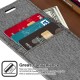 iPhone 11 MERCURY Goospery Canvas Flip Case Wallet Grey 6.1 inch