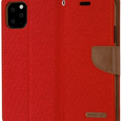 Goospery iPhone 11 Pro Stand Flip Canvas Wallet Case Cover 5.8 inches