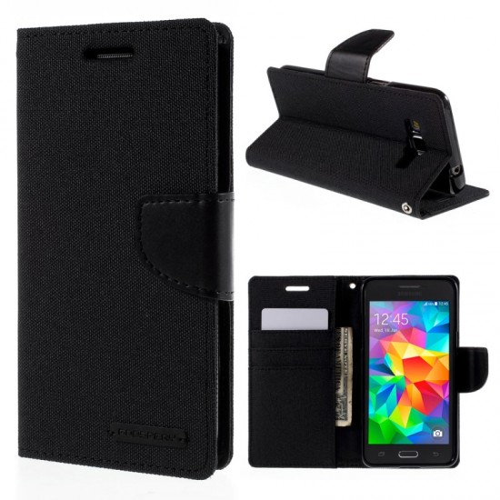 Samsung Galaxy Grand Prime G530 goospery Mercury wallet Flip Cover stand case