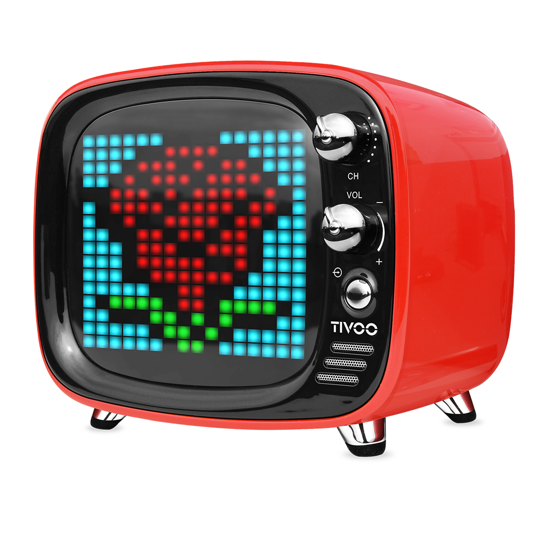 Divoom Tivoo Smart Pixel Art LED Bluetooth Speaker Clock Alarm for