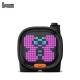 Timoo LED Pixel Art Smart Alarm Clock Bluetooth Speaker with App Control-Black