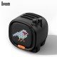 Timoo LED Pixel Art Smart Alarm Clock Bluetooth Speaker with App Control-Black