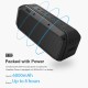 Voombox NFC Wireless Bluetooth Speaker Heavy Bass IPX5 Waterproof 6000mAh-Black