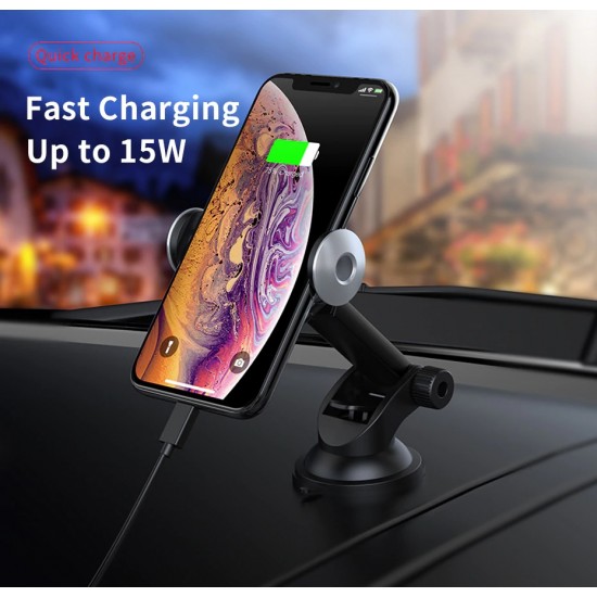 Automatic induction wireless Car charging holder air outlet Dashboard base mount