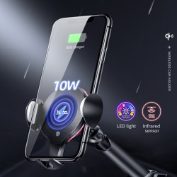 Infrared sensor Auto Induction wireless Fast Car Charging Charger Holder