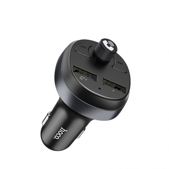 Dual USB Car Charger FM Transmitter Bluetooth Aux Modulator Car Audio MP3 Player