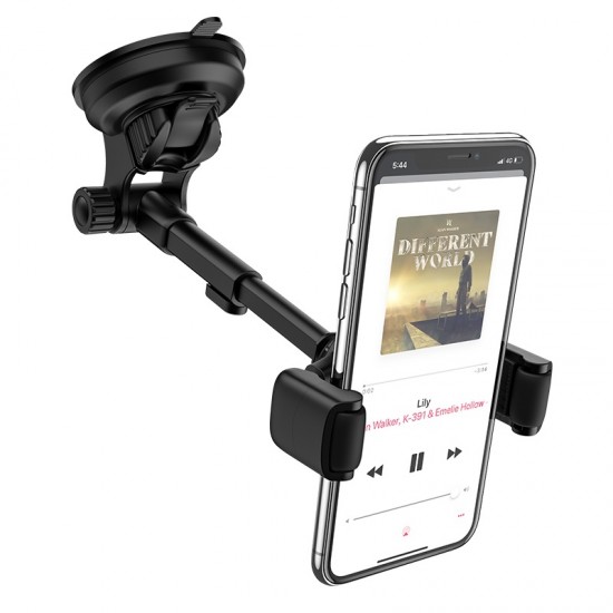 HOCO universal rotation Car Dashboard Windshield Cell Phone Holder Stand for 4.5-6.5"