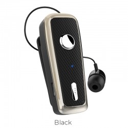 Retractable Mini Wireless bluetooth 5.0 Earphone Handset Clip Mic Phone Call