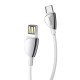 1.2m Type-C USB C Fast charging data cable 3.0A Zinc Alloy for Samsung Huawei