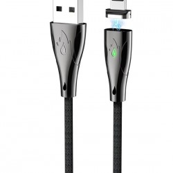 Lightning magnetic charging data cable 1.2m zinc alloy connectors