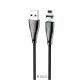 Lightning magnetic charging data cable 1.2m zinc alloy connectors