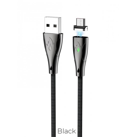 Micro-USB magnetic charging data cable 1.2m zinc alloy connectors