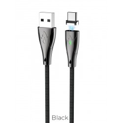 Type-C magnetic charging data cable 1.2m zinc alloy connectors