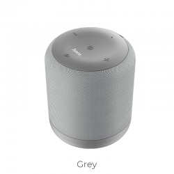 Desktop Wireless Bluetooth Speaker Outdoor Support  TF Card Calls Music-Grey