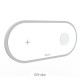 2-in-1 10W Qi wireless charger Charging Pad for iPhone iWatch  Samsung phones