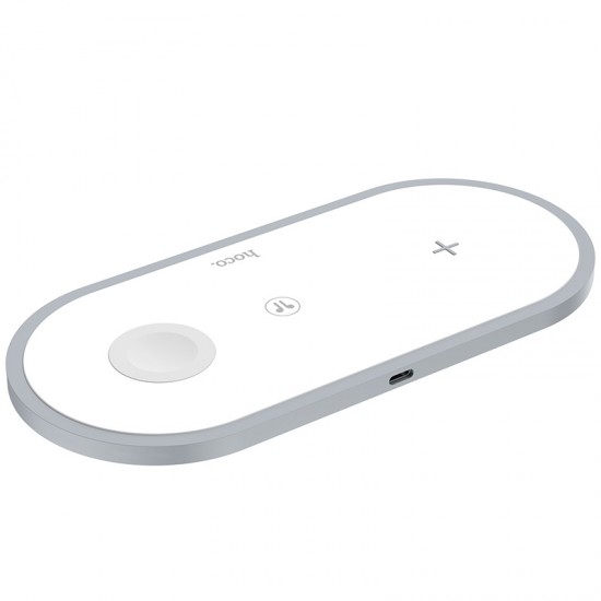 3-in-1 Qi wireless charger for iphones iWatch airpods circuit protection