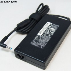 Slim 120W HP Envy TouchSmart 15-j 17-j 19.5V 6.15A  4.5x3.0mm Blue tip Adapter