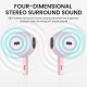 Wireless Bluetooth 5.0 Sports Magnet Headset HiFi Sound Neckband Headphone-Orange