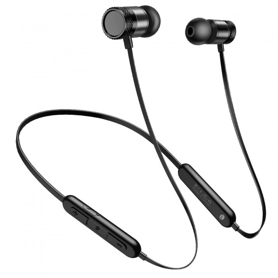 Neckband Bluetooth Headphones in-Ear Sport Wireless Earphones with Mic for phone