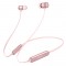 Bluetooth 5.0 Magnetic Sport Gym Wireless Headphones Large Battery With Mic-Pink