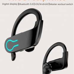 Wireless Earbuds TWS Bluetooth Earphone 5.0 with Charger Box Sports Gym Earhook