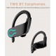 Wireless Earbuds TWS Bluetooth Earphone 5.0 with Charger Box Sports Gym Earhook