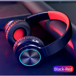 Bass Bluetooth 5.0 Headset Wireless Stereo Foldable  Headphones Earphones