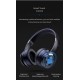 Wireless Headphones Bluetooth 5.0 Headset 40H Play time Touch Control Stereo with Mic Support TF for phone PC-Black