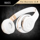 Bluetooth  Headphones Wireless Stereo Headset Mic Support TF Card FM