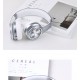 Bluetooth wireless Headset Headphone Foldable Support AUX-in/TF Silver