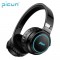 Bluetooth 5.0 Headphone Headset Earphone Colorful LED Light-Black