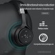 Headset Over-Ear Shock Bass Bluetooth Headphones Wireless Stereo Earphones