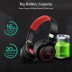 Bluetooth Headphone Wireless 7 Colors Glowing 20 Hrs Music Time Headset With MIC