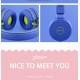 Wired Volume Control Foldable Children Headphone Safely Over-ear Heads for Kids