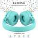 Portable Children Kids Headphones Headset Wired With Mic Adjustable